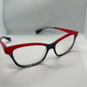 Black and Red Alain Mikli‎ A03037 Prescription Glasses